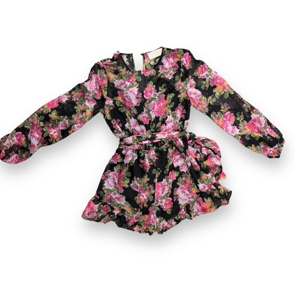 Keepsake the Label Floral Chiffon Romper from Revolve - Picture 5 of 5